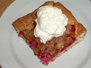 Johannisbeerkuchen mit Haselnüssen - Rezept