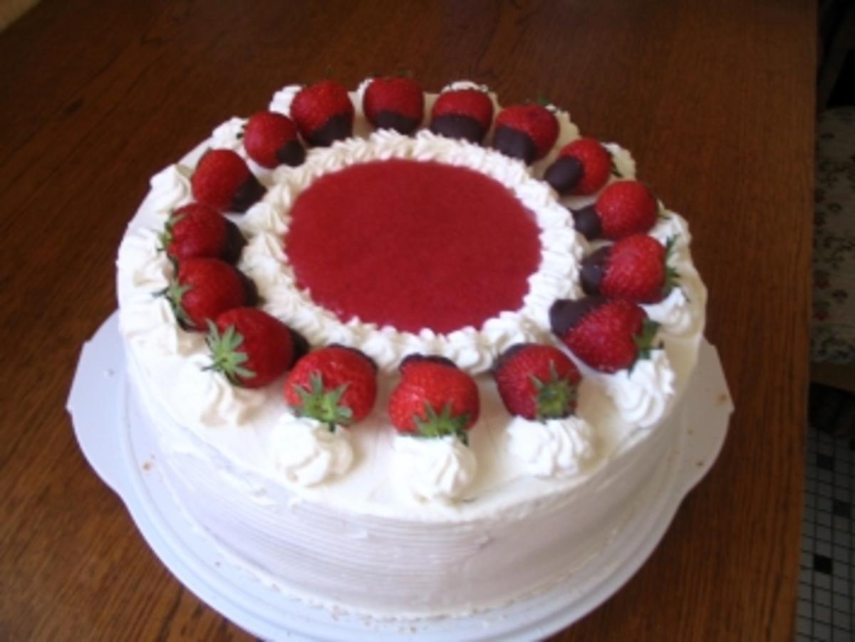 Erdbeer-Mascarpone Torte - Rezept - Bild Nr. 2