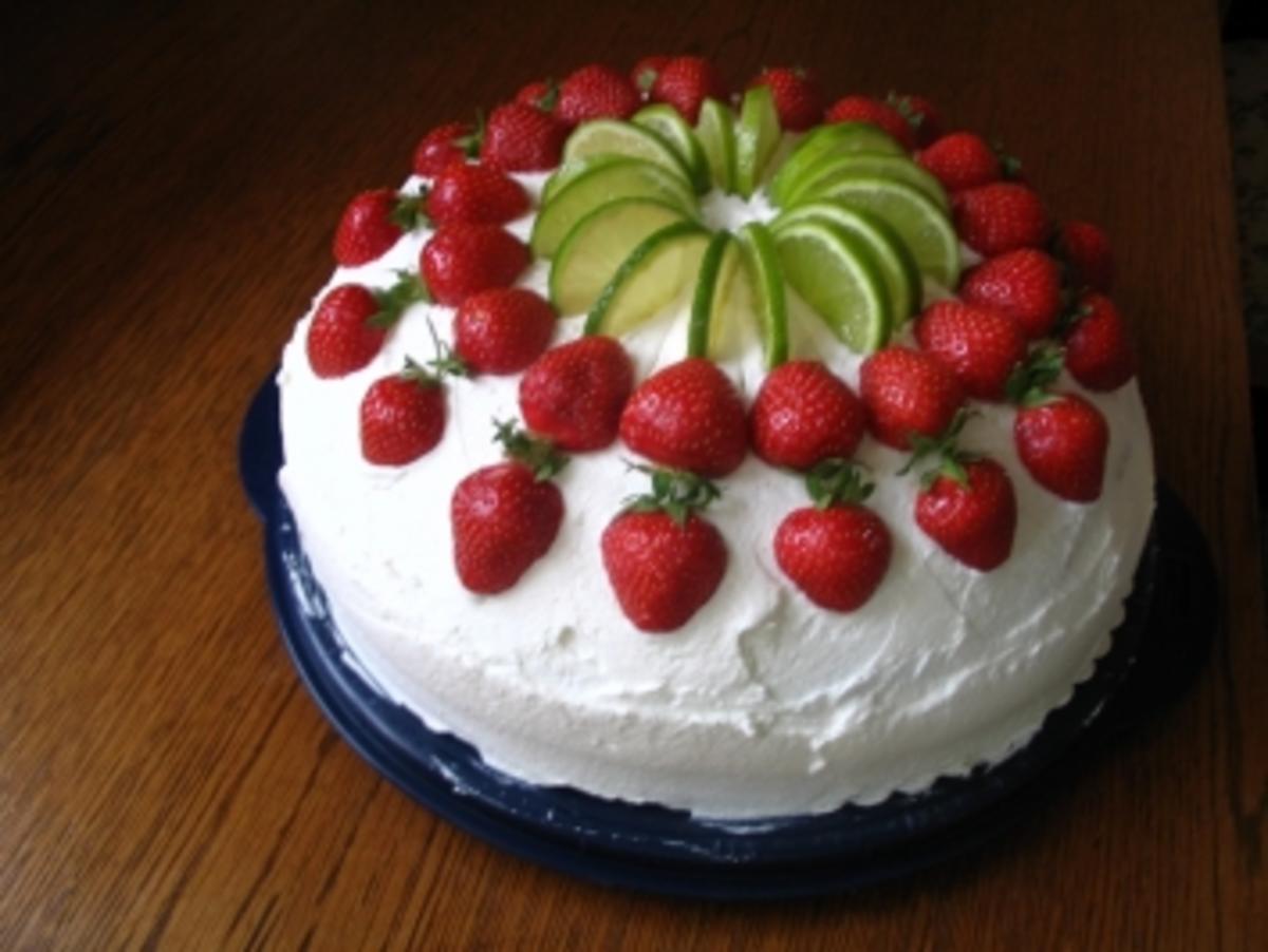 Erdbeer-Mascarpone Torte - Rezept - Bild Nr. 4