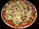 Schnelle Mett - oder - Hack - Pizza - Rezept