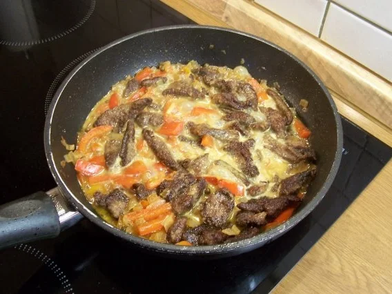 Feurige Leber - Rezept - Bild Nr. 6