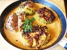 Wirsing-Päckchen  in  Specksoße - Rezept