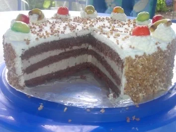 Bananen - Sahne - Torte - Rezept - Bild Nr. 2