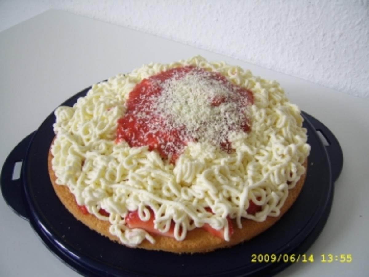 Spaghetti - Torte - Rezept