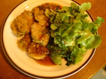 Rezept: gebratene Knödel gebratene Knödel - Rezept