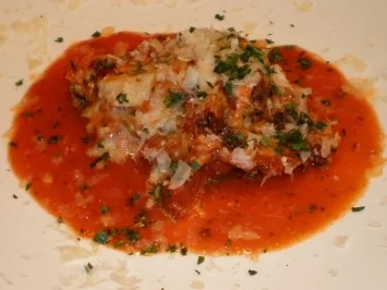 Rezept: Leichte Gemüselasagne aus Auberginen, Karotten und Spinat Leichte Gemüselasagne aus Auberginen, Karotten und Spinat - Rezept