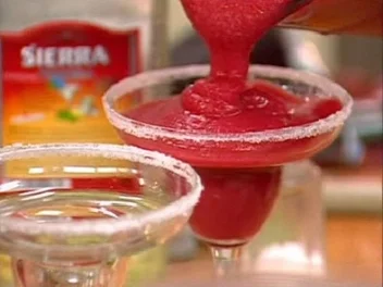 Frozen Strawberry Margarita - Rezept