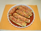 Vegetarisch gefüllte Zucchini - Rezept