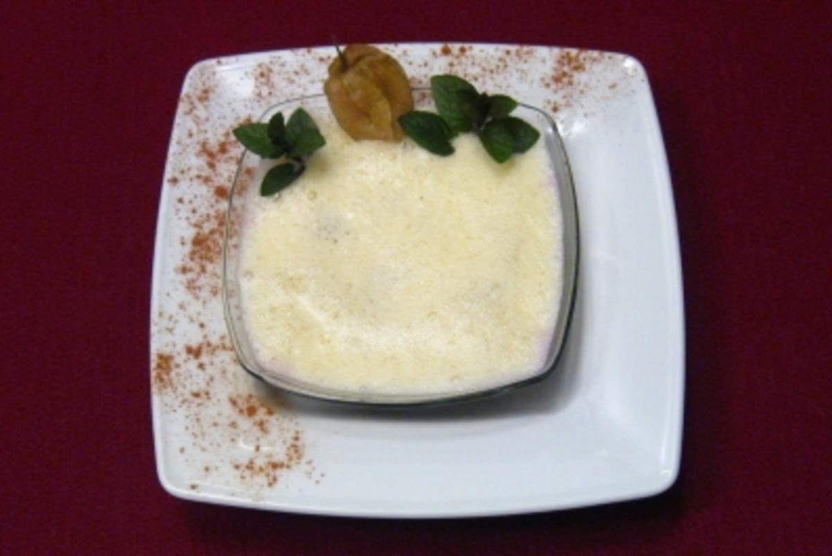 Waldgeist-Dessert mit Vanilleschaum - Nebel von Avalon - Rezept