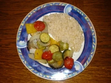 Backofen Ratatouille mit Kräutern der Provence - Rezept