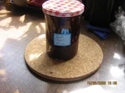 Kirsch-Sharon-Konfitüre mit Minze - Rezept