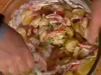 Kartoffelsalat mit Bockwurst - Rezept