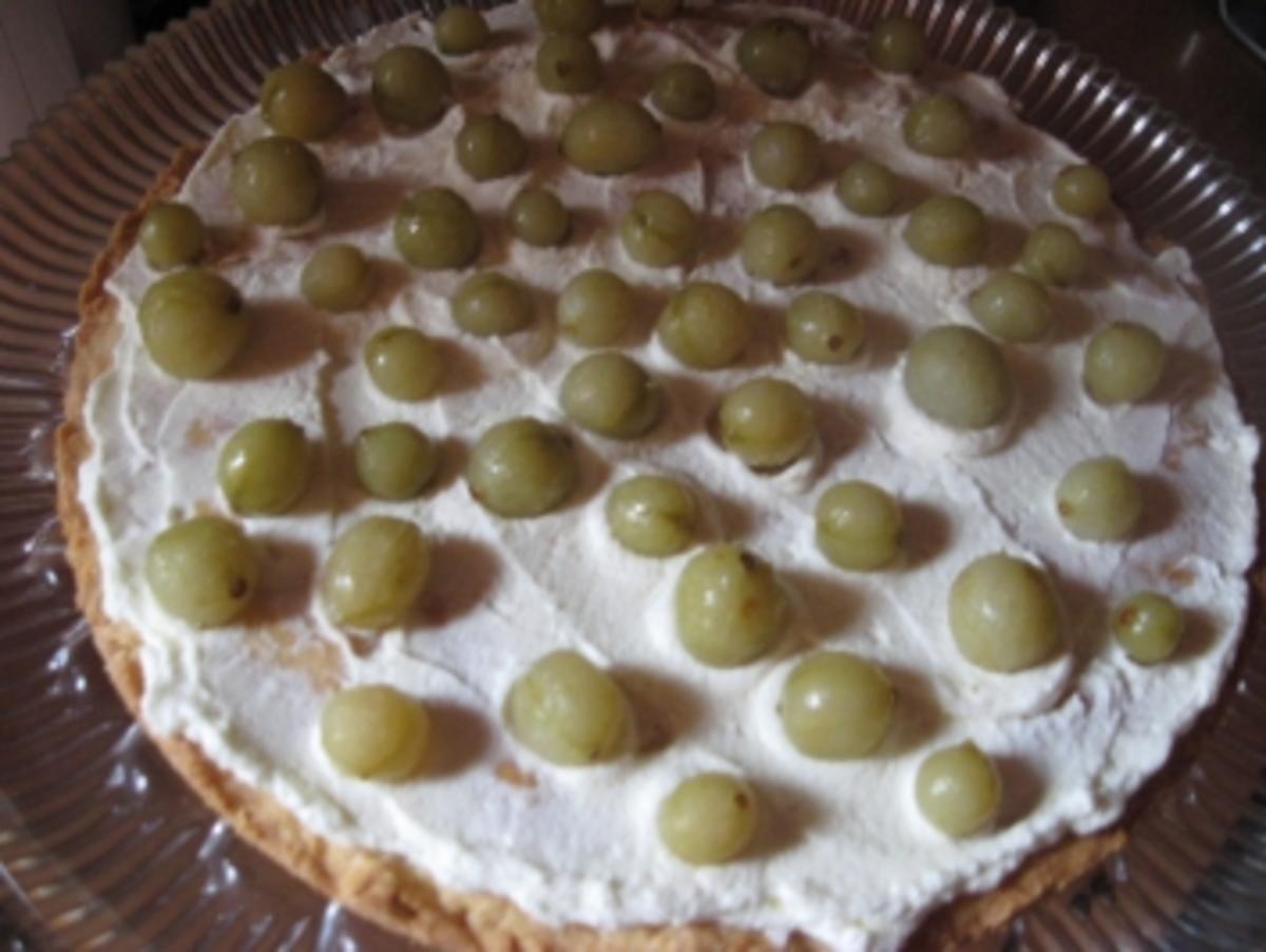 Krümelkrokant-Stachelbeer-Torte - Rezept - Bild Nr. 7