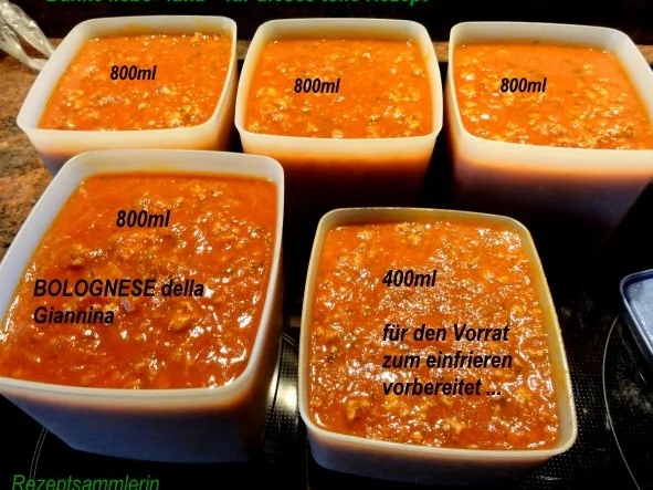 "BOLOGNESE della GIANNINA" - Rezept - Bild Nr. 11