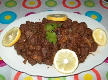 Rezept: Scharf gebratene Leber Scharf gebratene Leber - Rezept