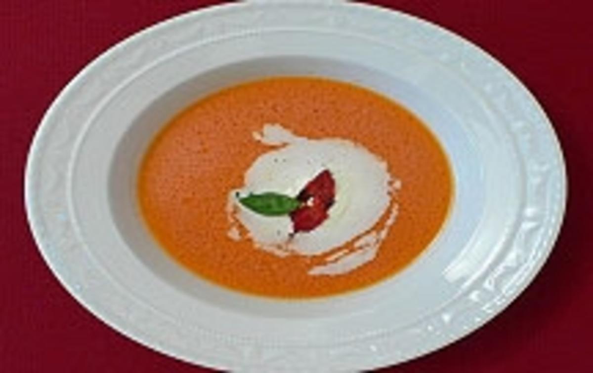 Weiße Tomatensuppe - Rezept mit Bild - kochbar.de