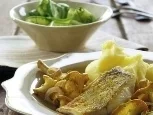 Rezept: Zander mit Pfifferlingen Zander mit Pfifferlingen - Rezept