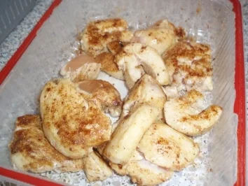 Hühnchenbrustfilet     auf Letschogemüse - Rezept - Bild Nr. 2