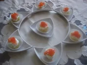 Kartöffelchen mit Lachs & Kaviar - Rezept