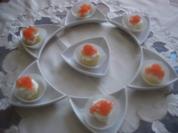 Kartöffelchen mit Lachs & Kaviar - Rezept