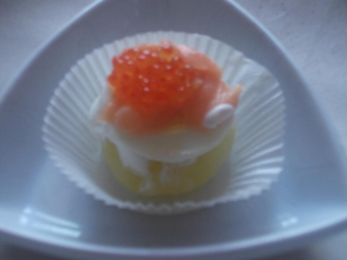 Kartöffelchen mit Lachs & Kaviar - Rezept - Bild Nr. 2