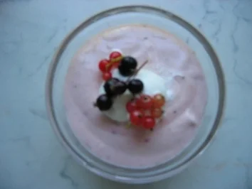 Johannisbeercreme - Rezept