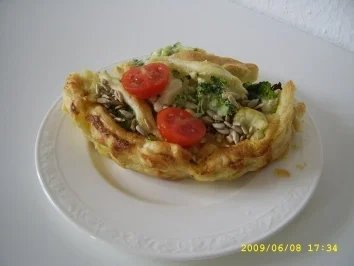 Brokkoli - Blumenkohl - Knuspertörtchen - Rezept