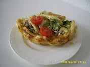 Brokkoli - Blumenkohl - Knuspertörtchen - Rezept