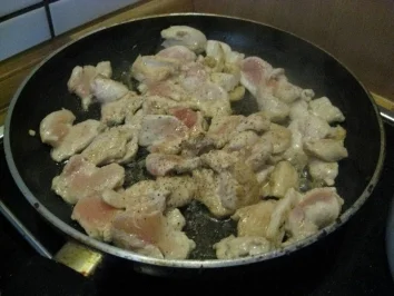 Geschnetzeltes von der Hähnchenbrust - Rezept - Bild Nr. 4