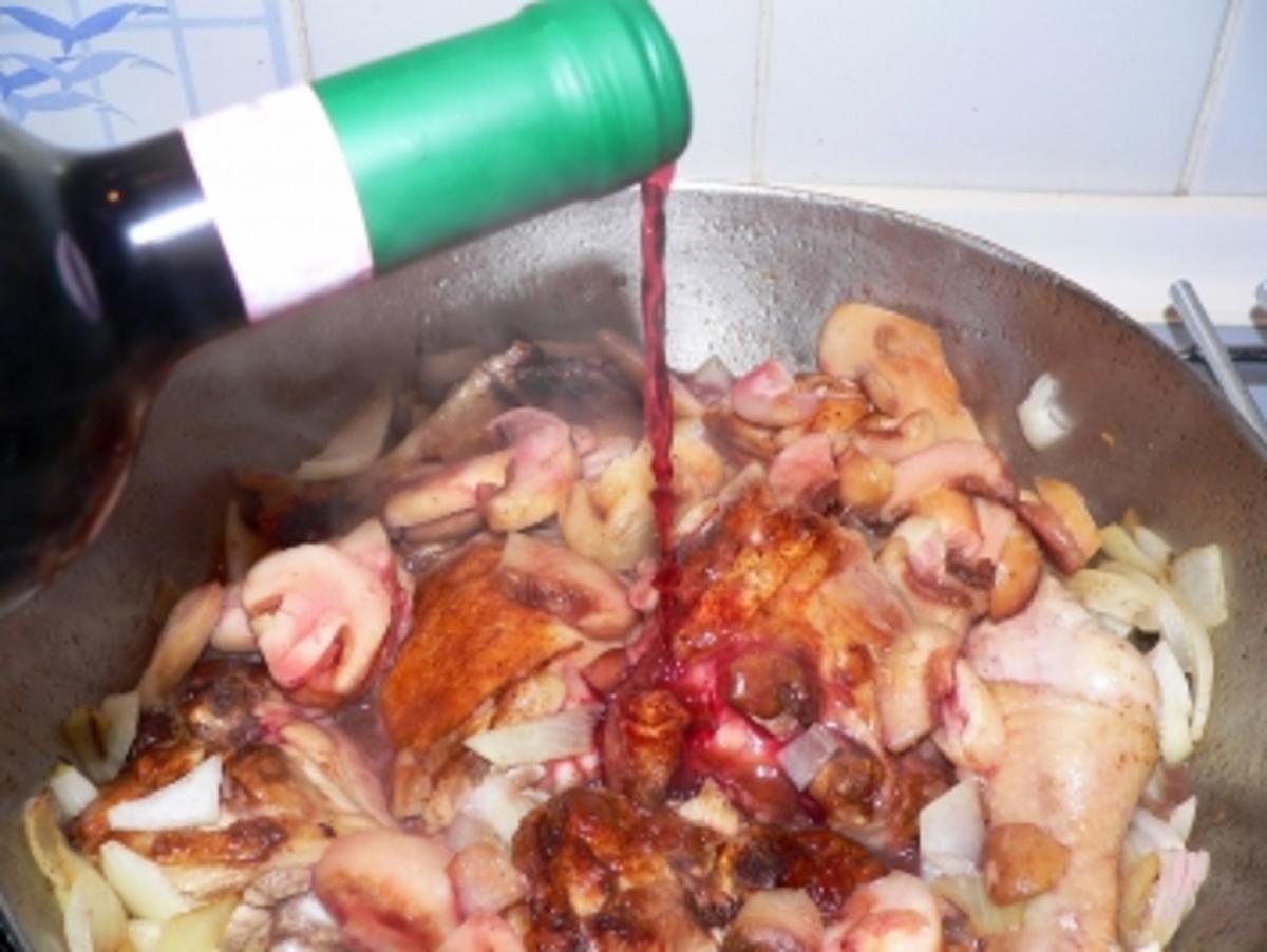 Rotweinhuhn mit Kräuter Fädle-nach Lafers rezept - Rezept - Bild Nr. 3