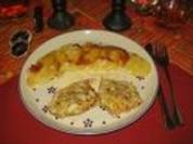 Zwiebelschnitzel - Rezept