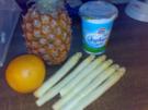 fruchtiger Spargelcocktail - Rezept