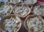 Herzhafte Feta Zwiebel Muffin - Rezept