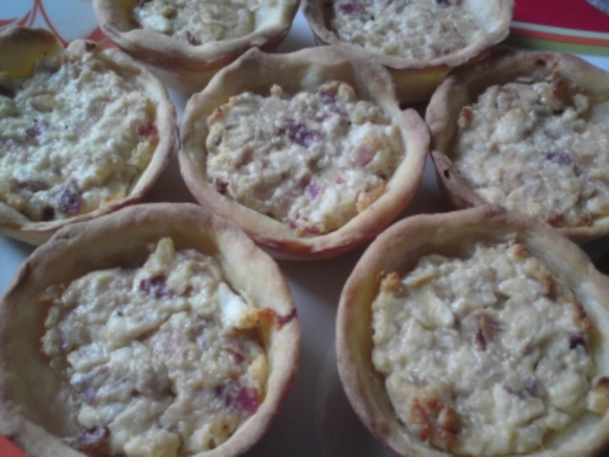 Bilder für Herzhafte Feta Zwiebel Muffin - Rezept