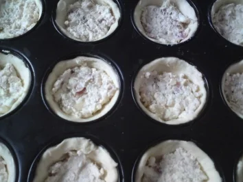Herzhafte Feta Zwiebel Muffin - Rezept - Bild Nr. 7