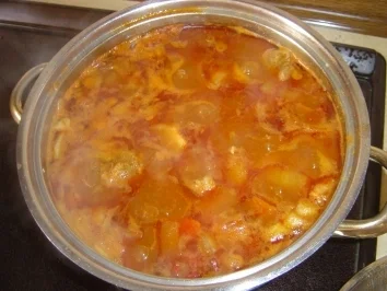 Schweinegulasch - Rezept