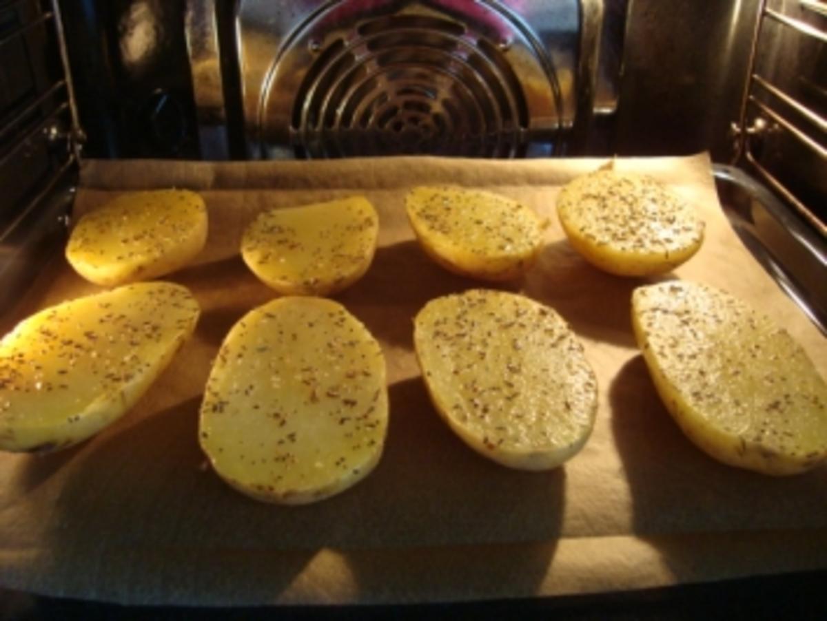 *Abendbrot - Ofenkartoffeln mit Radieschendip - Rezept - Bild Nr. 2