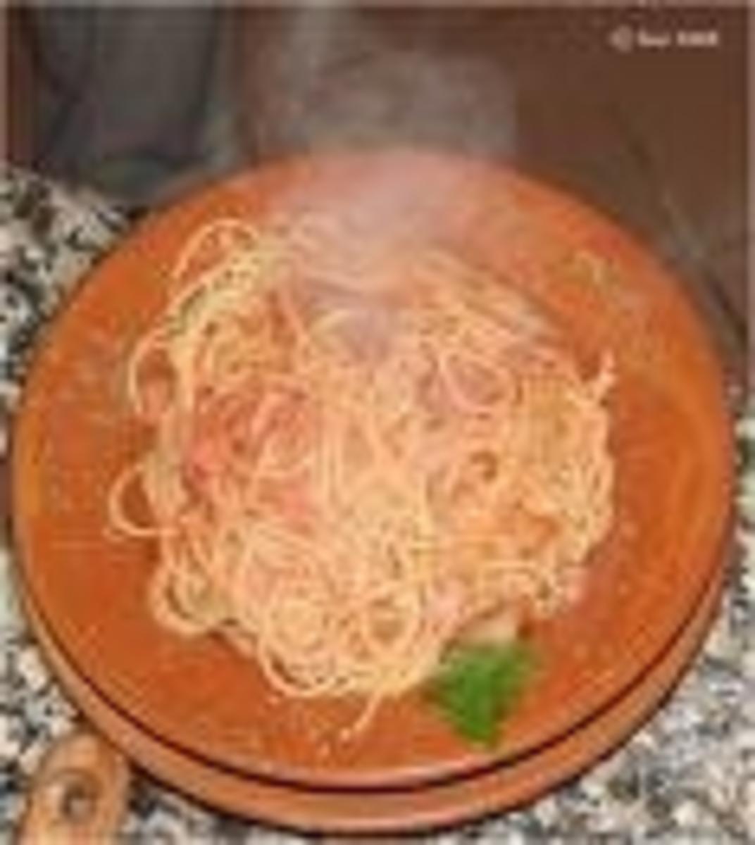 Knoblauch Spaghetti - Rezept