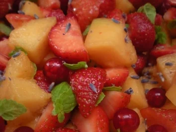 Obstsalat Nizza - Rezept