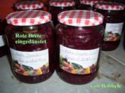 Eingemachtes: Rote Beete eingedünstet - Rezept