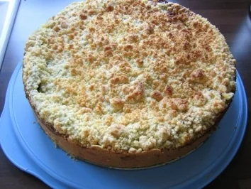 Mohn /Rhabarber /Streuselkuchen - Rezept