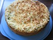 Mohn /Rhabarber /Streuselkuchen - Rezept