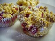 Kikis Johannisbeer-Streusel-Muffins - Rezept