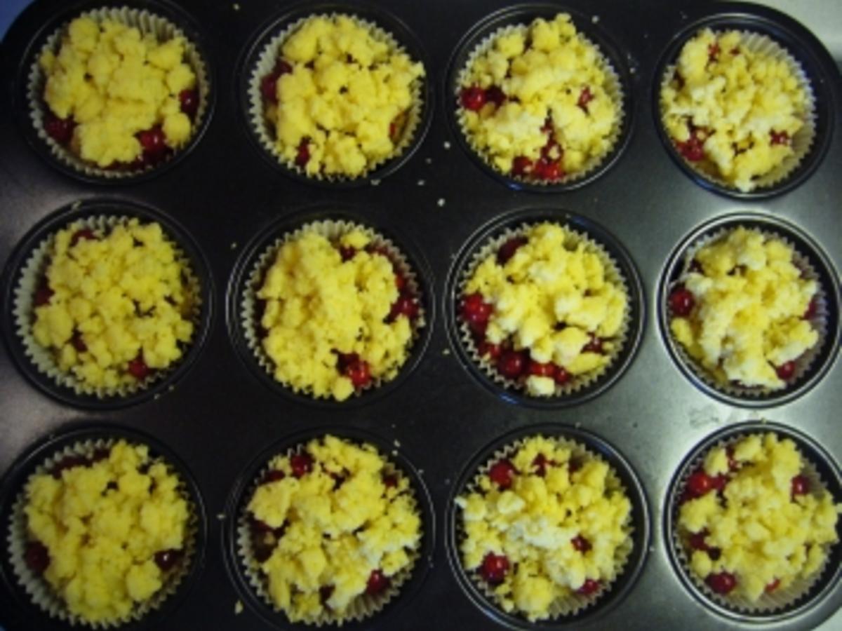 Kikis JohannisbeerStreuselMuffins Rezept kochbar.de