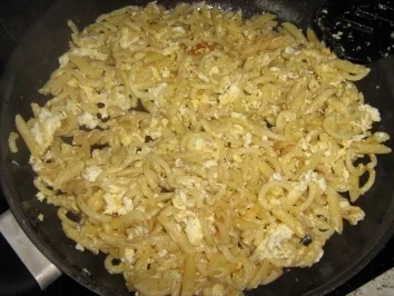 Rezept: Nudeln mit Ei Bild Nr. 3 Nudeln mit Ei - Rezept - Bild Nr. 3