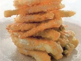 antipasti finocchi fritti al pecorino - Rezept