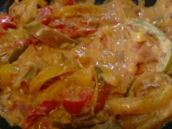 Paprikagemüse - Rezept