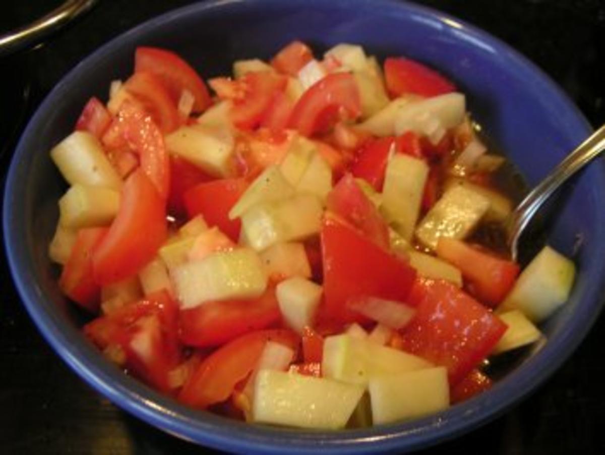 tomaten gurken salat - Rezept