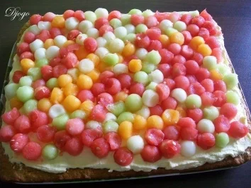 Rezept: Melonenkuchen Melonenkuchen - Rezept
