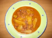 Erdäpfelgulasch - Rezept